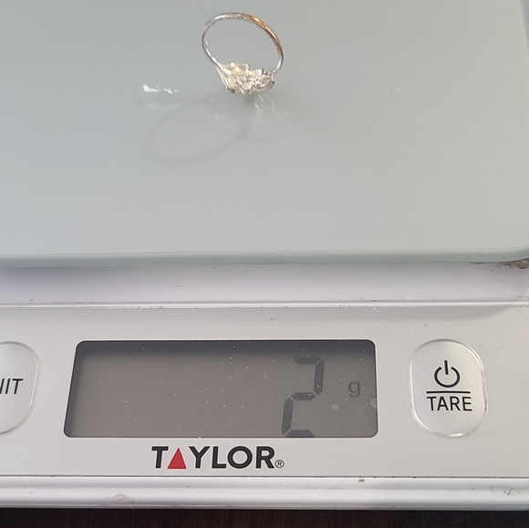 Delicate Sterling Silver Leaf Band Ring 925 - Picture 11 of 12